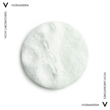 Υφή Vichy Normaderm 3-in-1 Καθαριστικό Scrub Μάσκα με Αφρό και Κόκκους